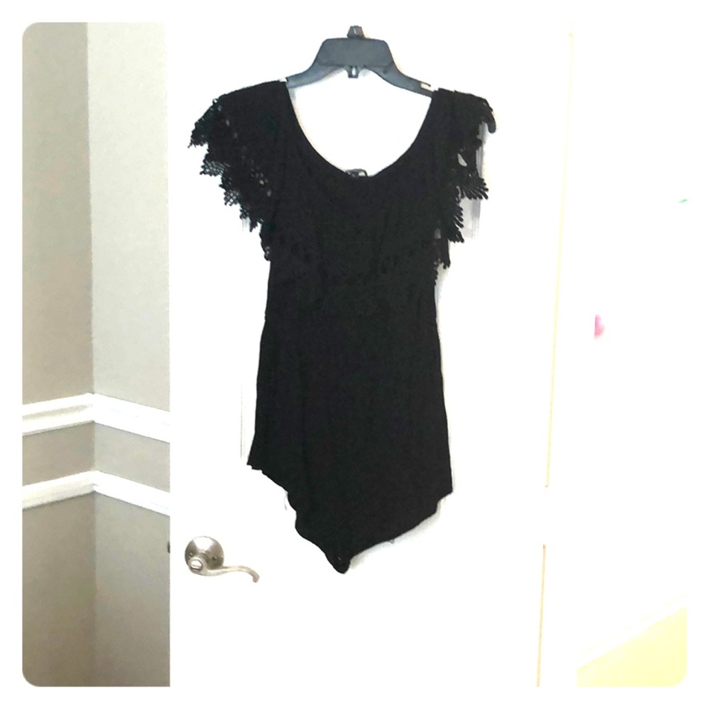 Off the shoulder romper